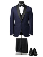 Pissero Men’s Three-Piece Suit + Bow tie.(FFF)