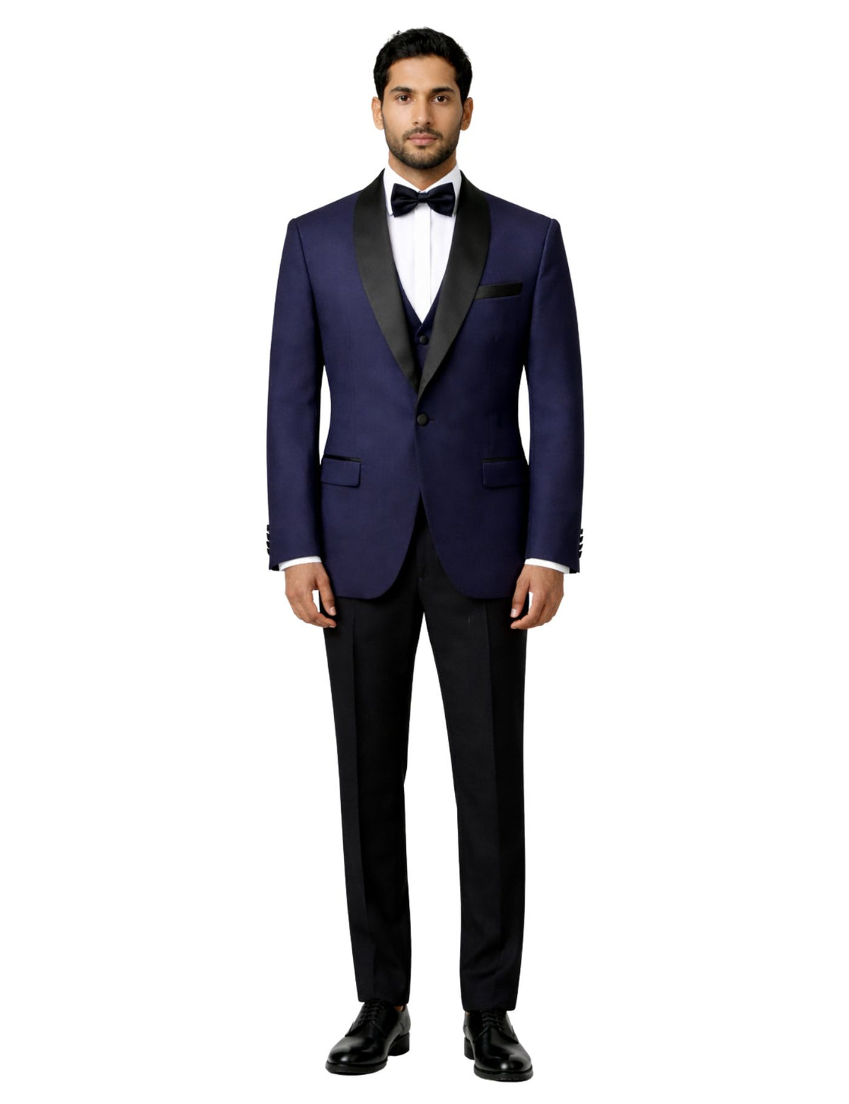 Pissero Men’s Three-Piece Suit + Bow tie.(FFF)
