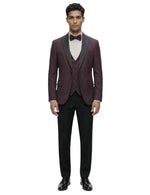 Pissero Men’s Three-Piece Suits + Bow tie.(FFF)