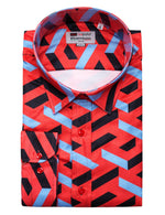 Premium Men's Patterned Shirt.(FFF)