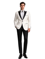 Prestige Men’s Three-Piece Suit + Bow tie