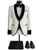 Sartoria Cerimonia Men’s Three-piece Suit + Bow Tie.(FFF)