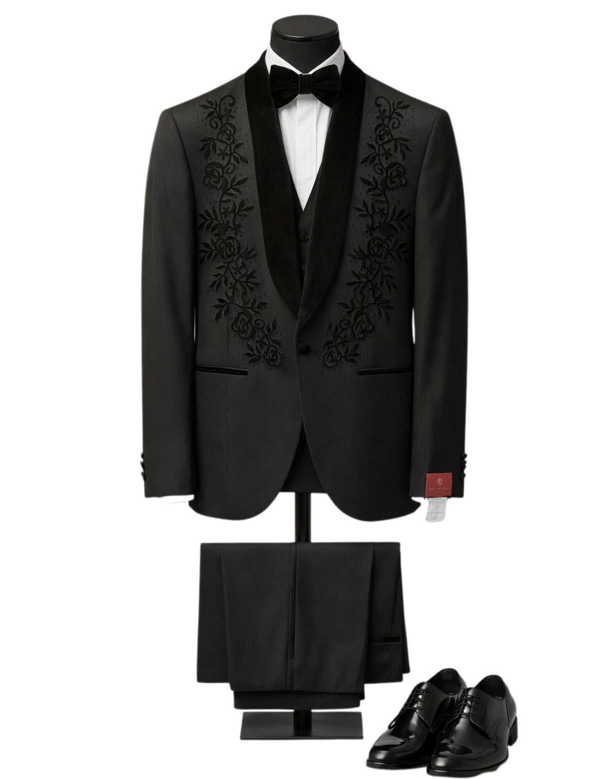 Sartoria Men’s Three-Piece Suit + Bow tie.(FFF)