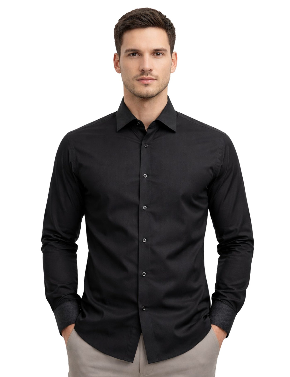 Serpico Men’s Dress Shirt.(FFF)