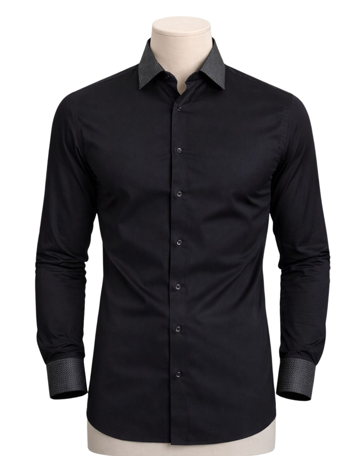 Serpico Men’s Rhinestone Dress Shirt.(FFF)