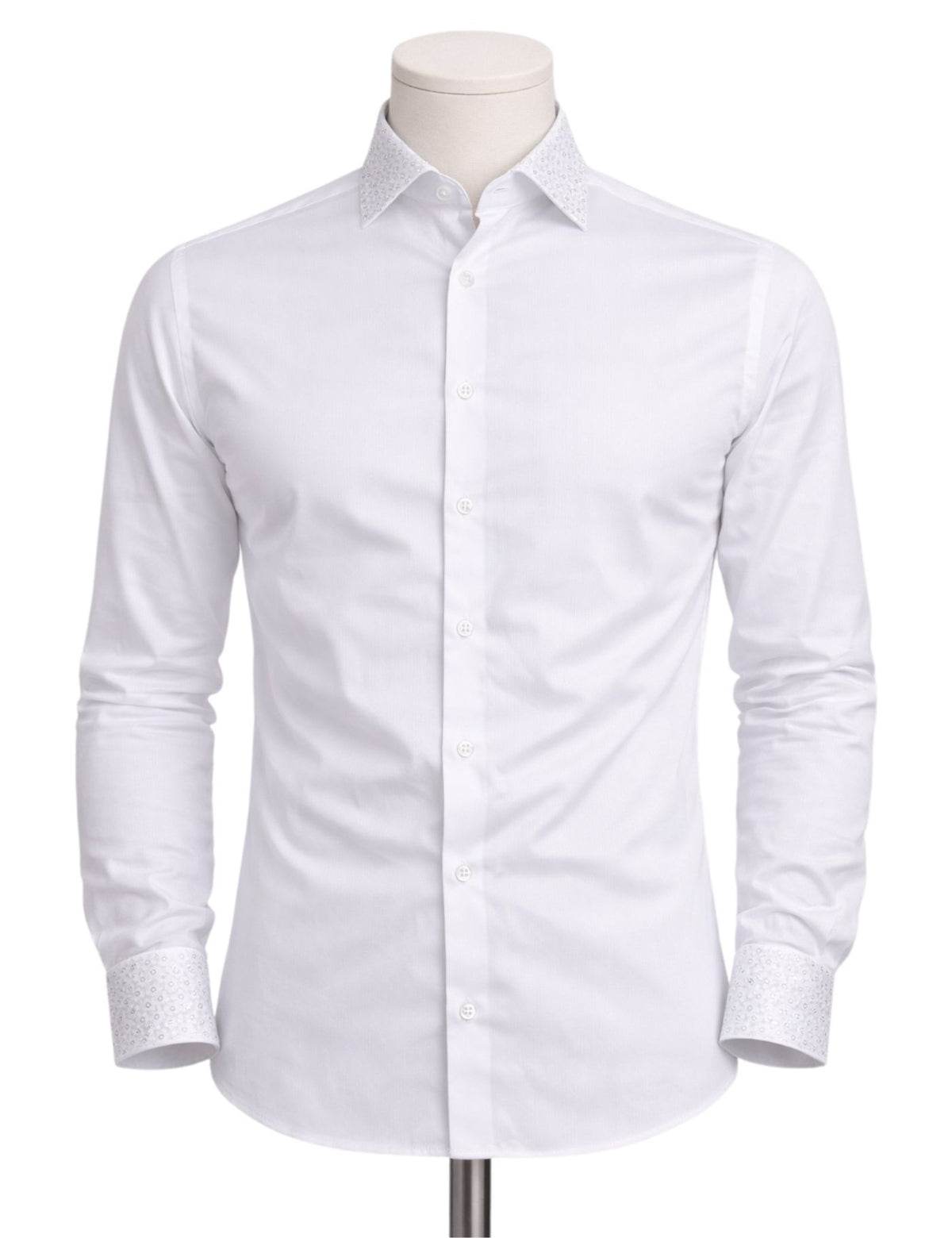 Serpico Men’s Rhinestone Dress Shirt.(FFF)