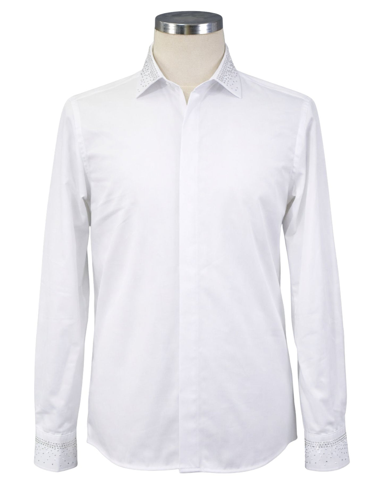 Serpico Men’s Rhinestone Dress Shirt.(FFF)
