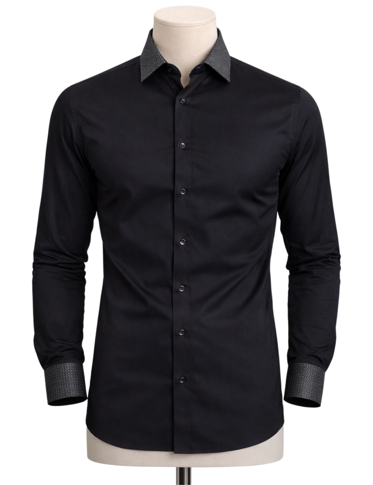 Serpico Men’s Rhinestone Dress Shirt.(FFF)