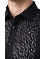 Serpico Men’s Rhinestone Dress Shirt.(FFF)