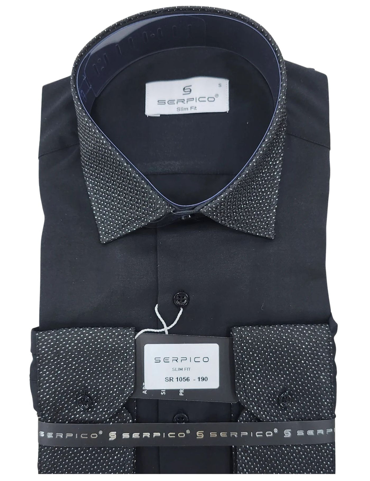 Serpico Men’s Rhinestone Dress Shirt.(FFF)