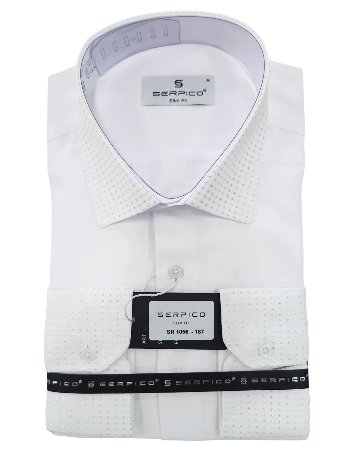Serpico Men’s Rhinestone Dress Shirt.(FFF)