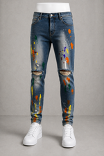 2YDNM Skinny Fit Jeans Pants.(FFFF)