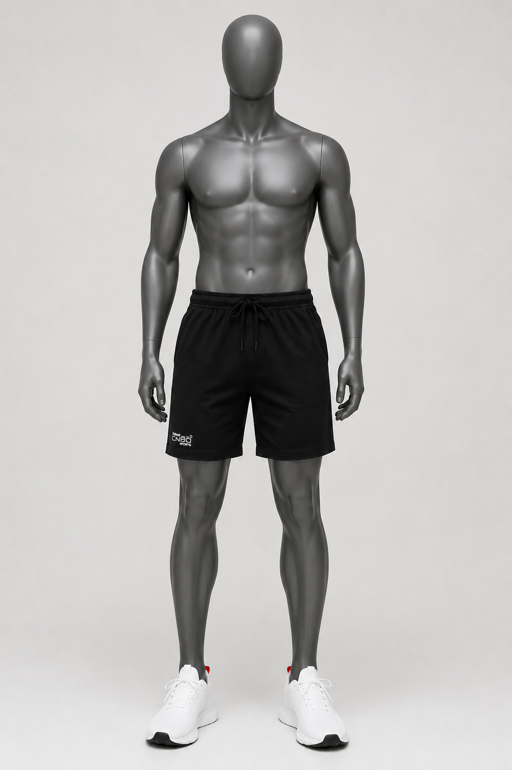 Men’s Denim Drawstring Shorts.(FFFF)