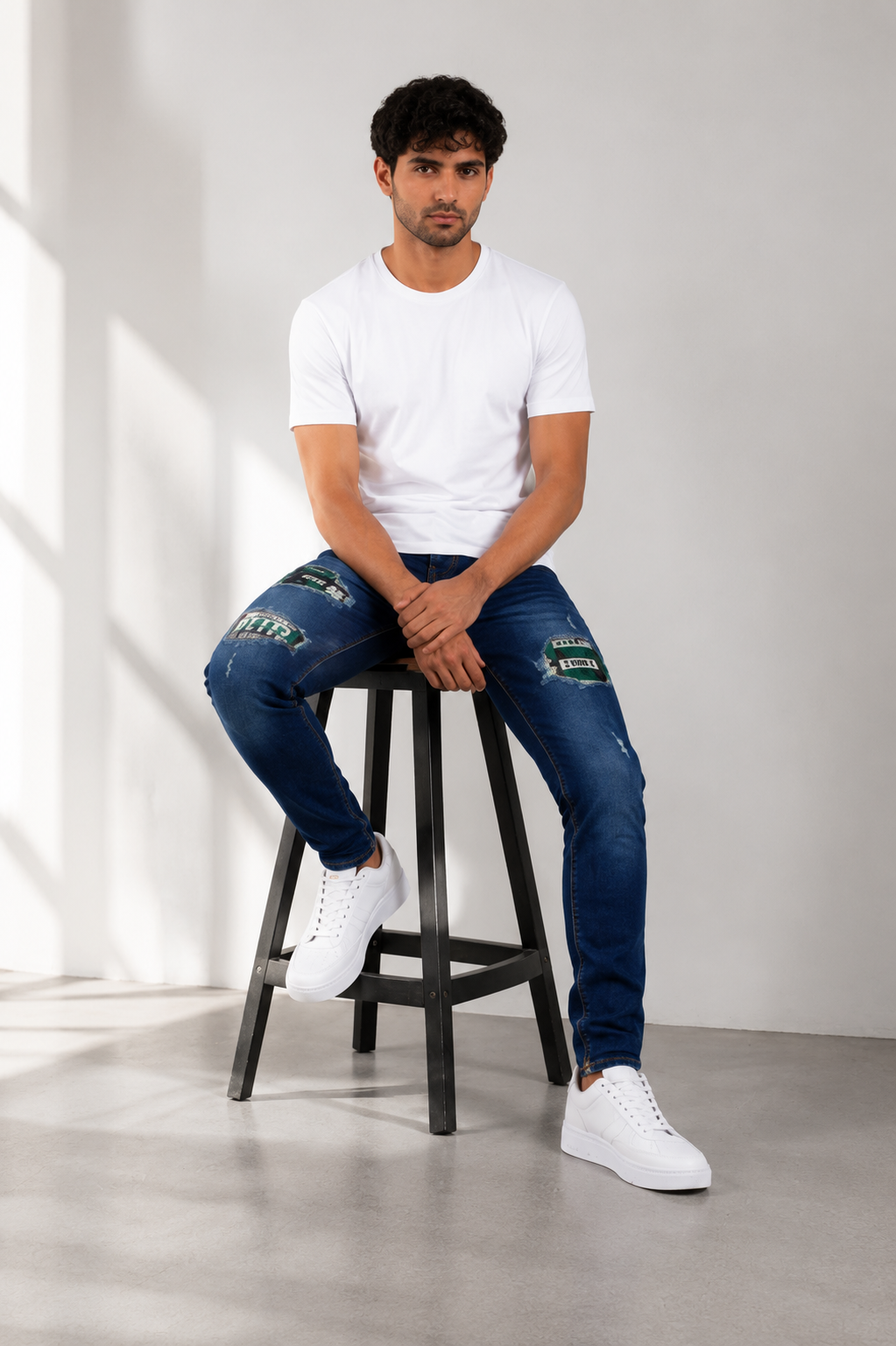 DNM Skinny Fit Jeans pants.(FFFF)