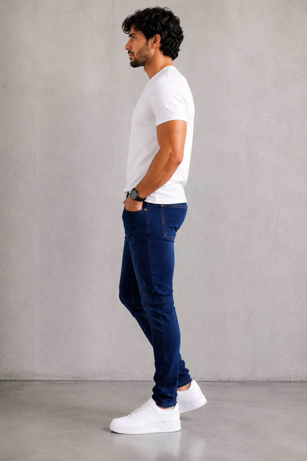 DNM Jeans Pants.(FFFF)