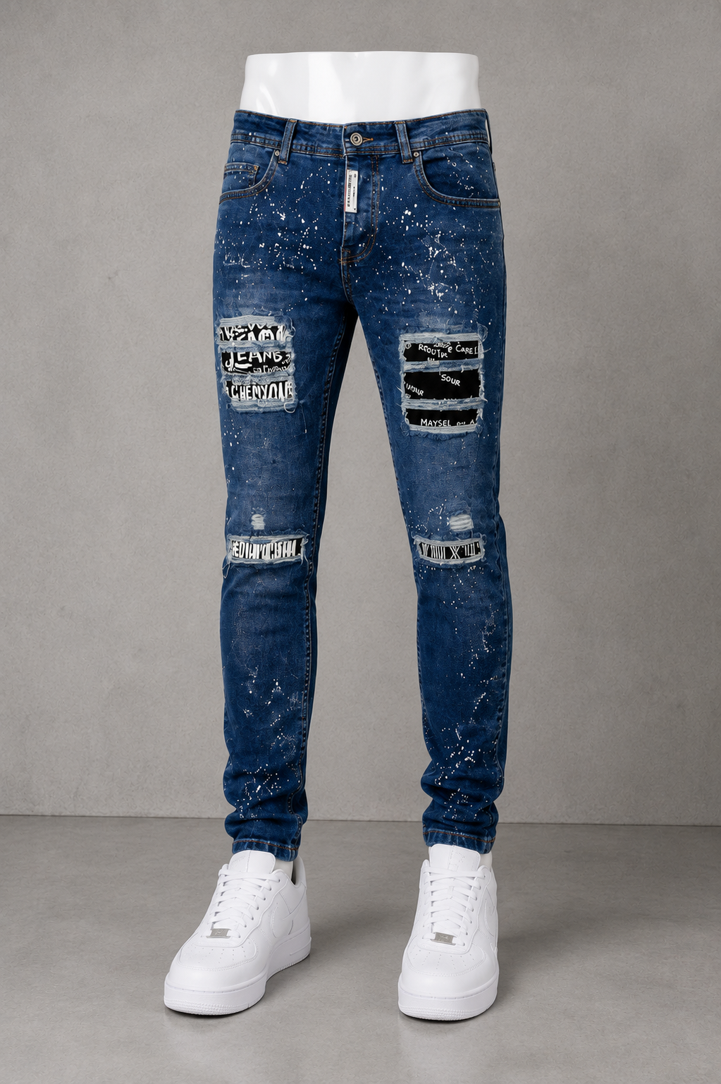 DNM Skinny Fit Jeans Pants.(FFFF)