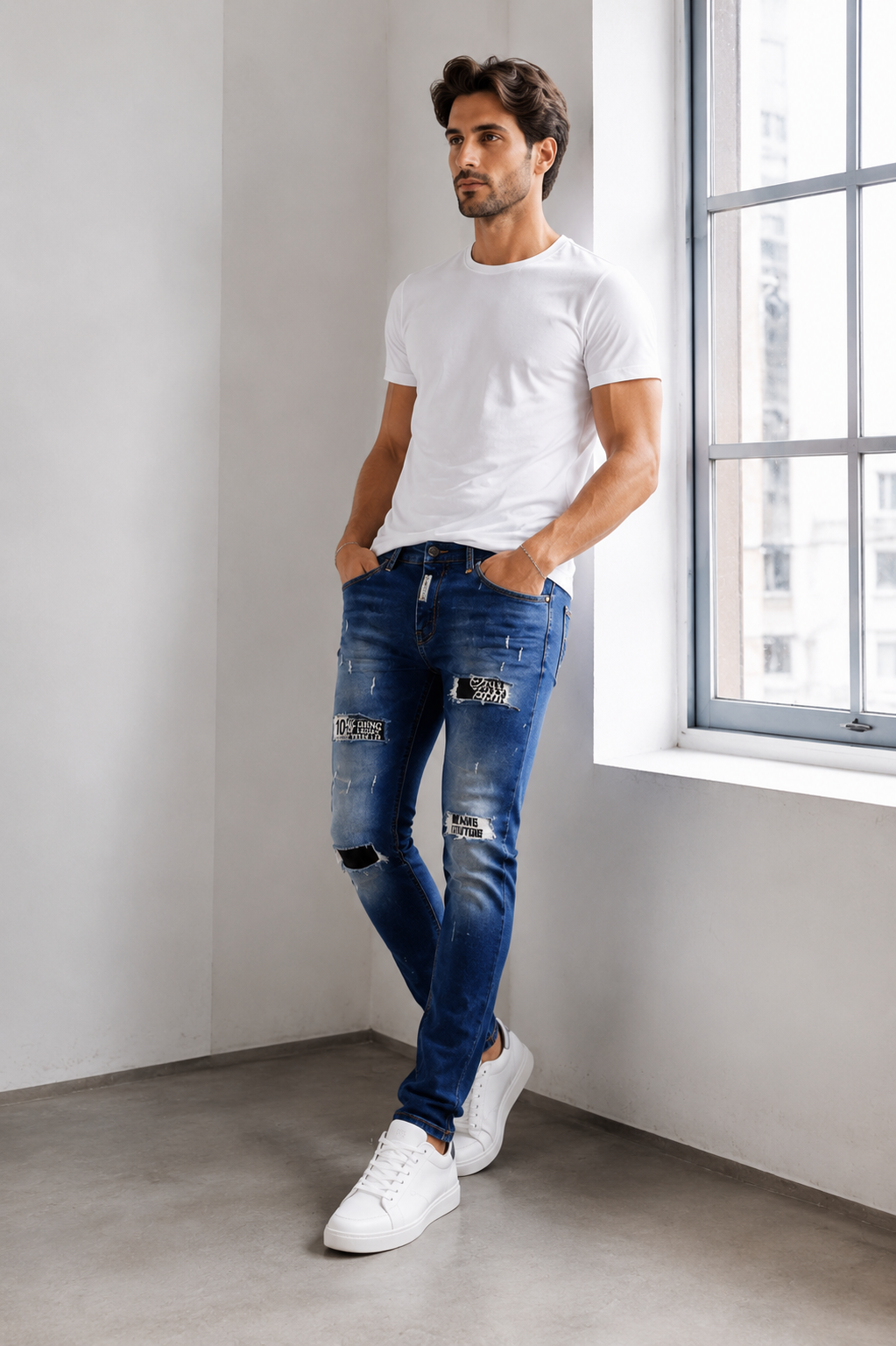 DW Skinny Fit Jeans pants.(FFFF)