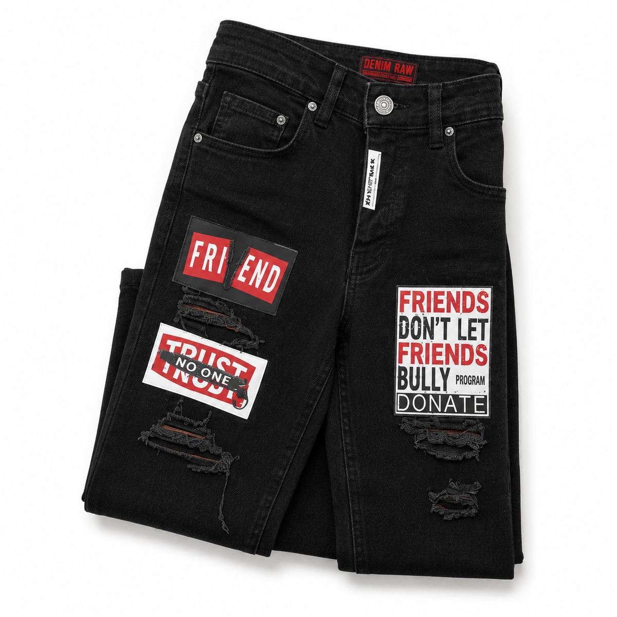 DNM Skinny Fit Jeans pants.(FFFF)