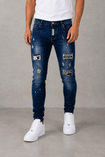 DNM Skinny Fit Jeans Pants.(FFFF)