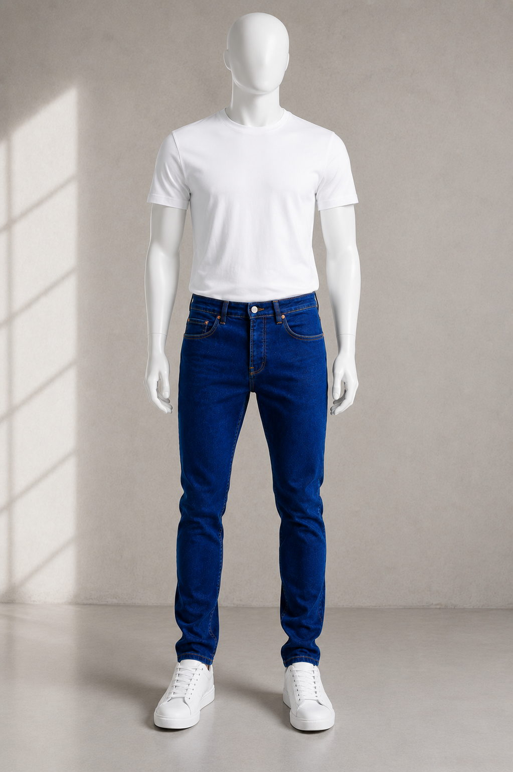 2YDNM Skinny Fit Jeans Pants.(FFFF)