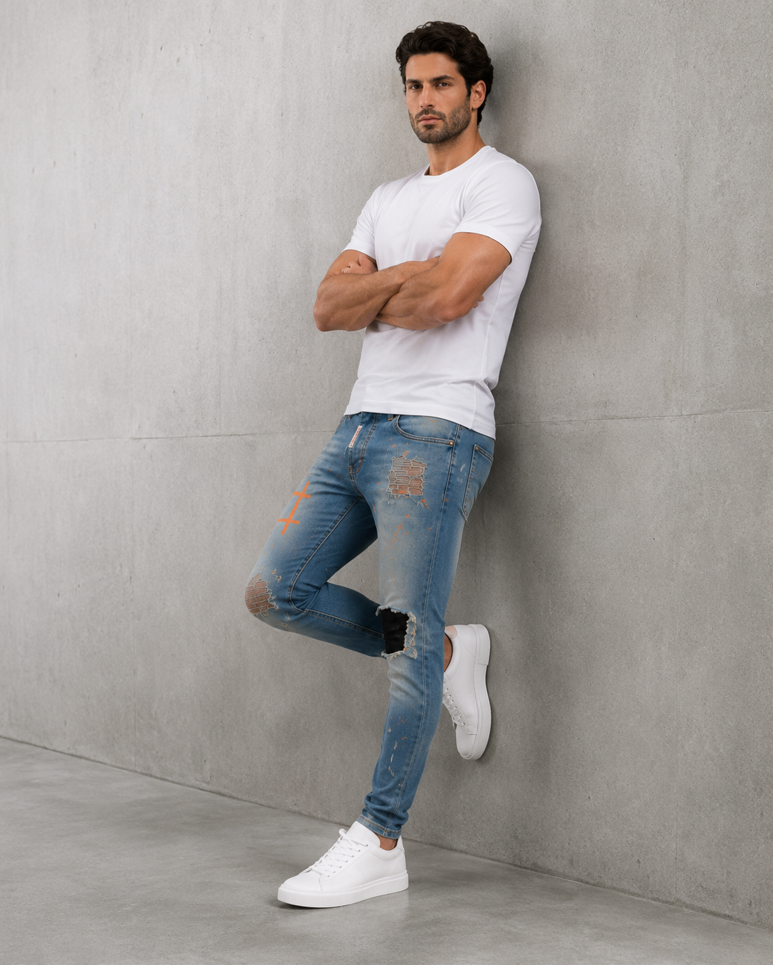 DW Skinny Fit Jeans Pants.(FFFF)