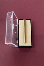 Luxury Gold Tie Clip – Minimal Cylindrical Design