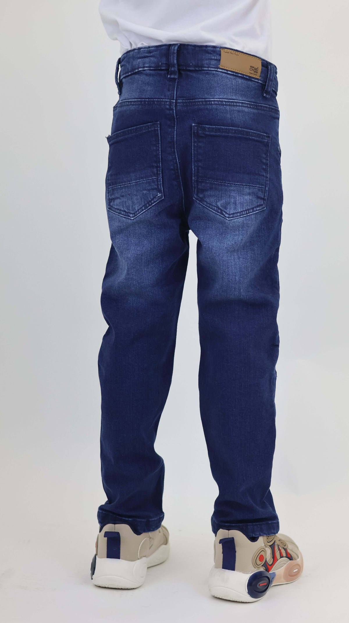 Kids Reinforced Knee Denim Jeans