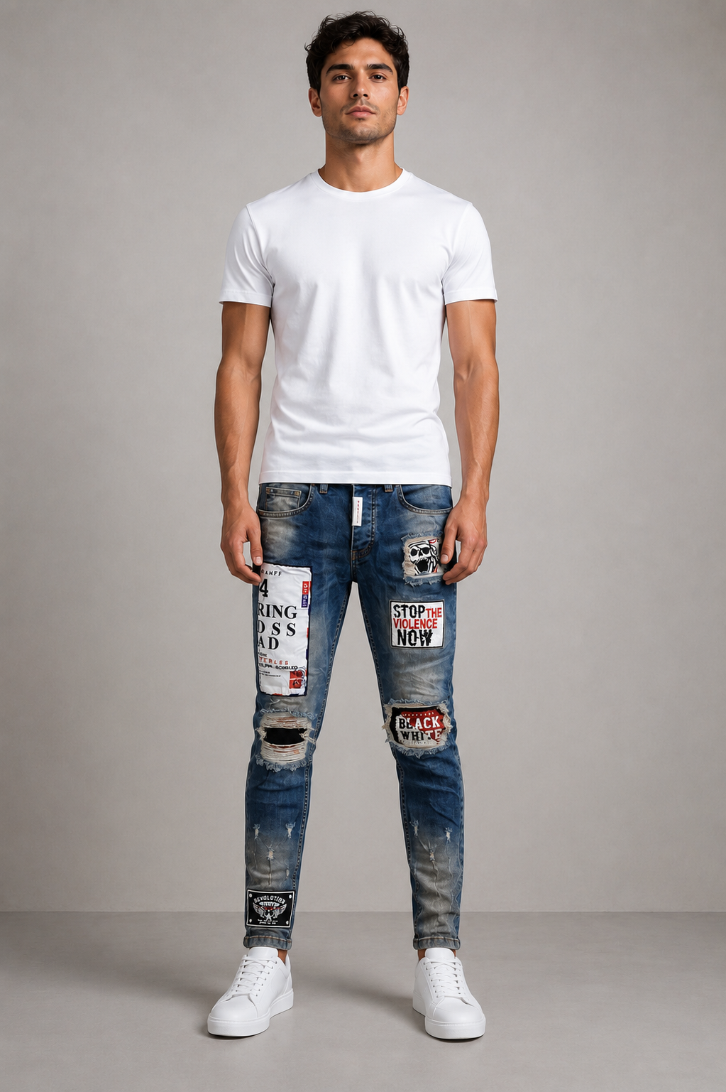 DW Skinny Fit Jeans Pants.(FFFF)
