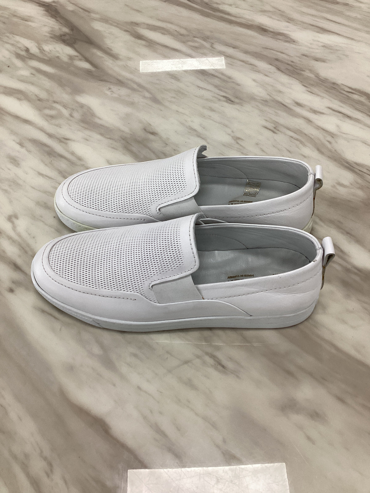 Men’s White Slip-On Casual Shoes