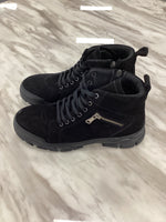 Men’s Suede Lace-Up Ankle Boots