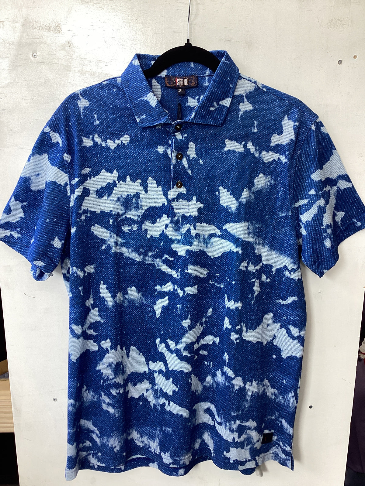 Piserro Cloudy Patterned T-Shirt
