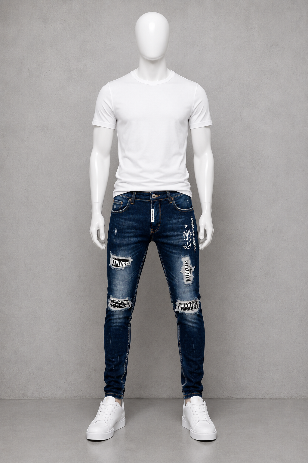 DW Skinny Fit Jeans Pants.(FFFF)