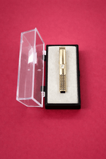 Studded Tie Clip with Crystal Accent – Luxury Men’s Formal Accessory