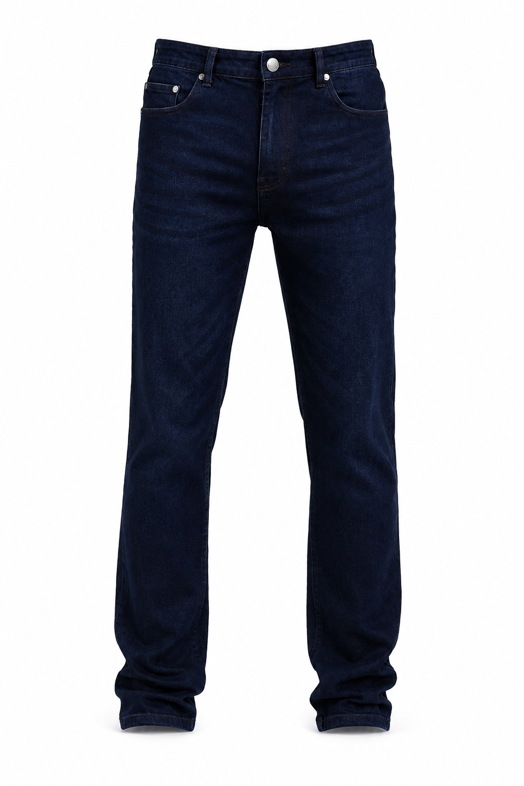 Men’s Dark Indigo Stretch Denim Jeans.(FFFF)