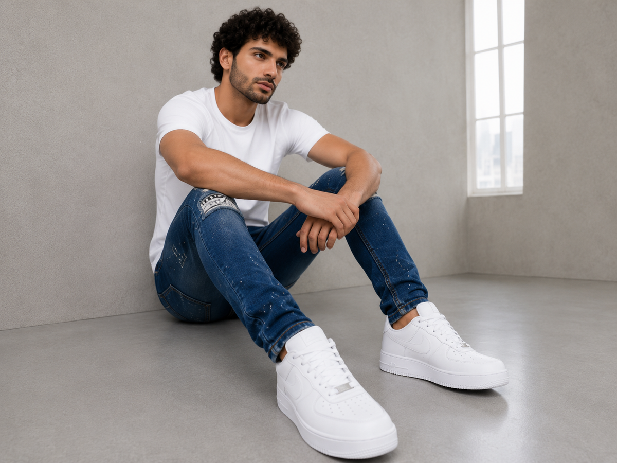 DNM Skinny Fit Jeans Pants.(FFFF)