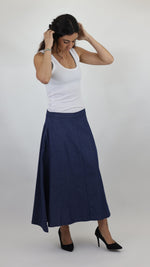 Women’s Denim Midi Skirt