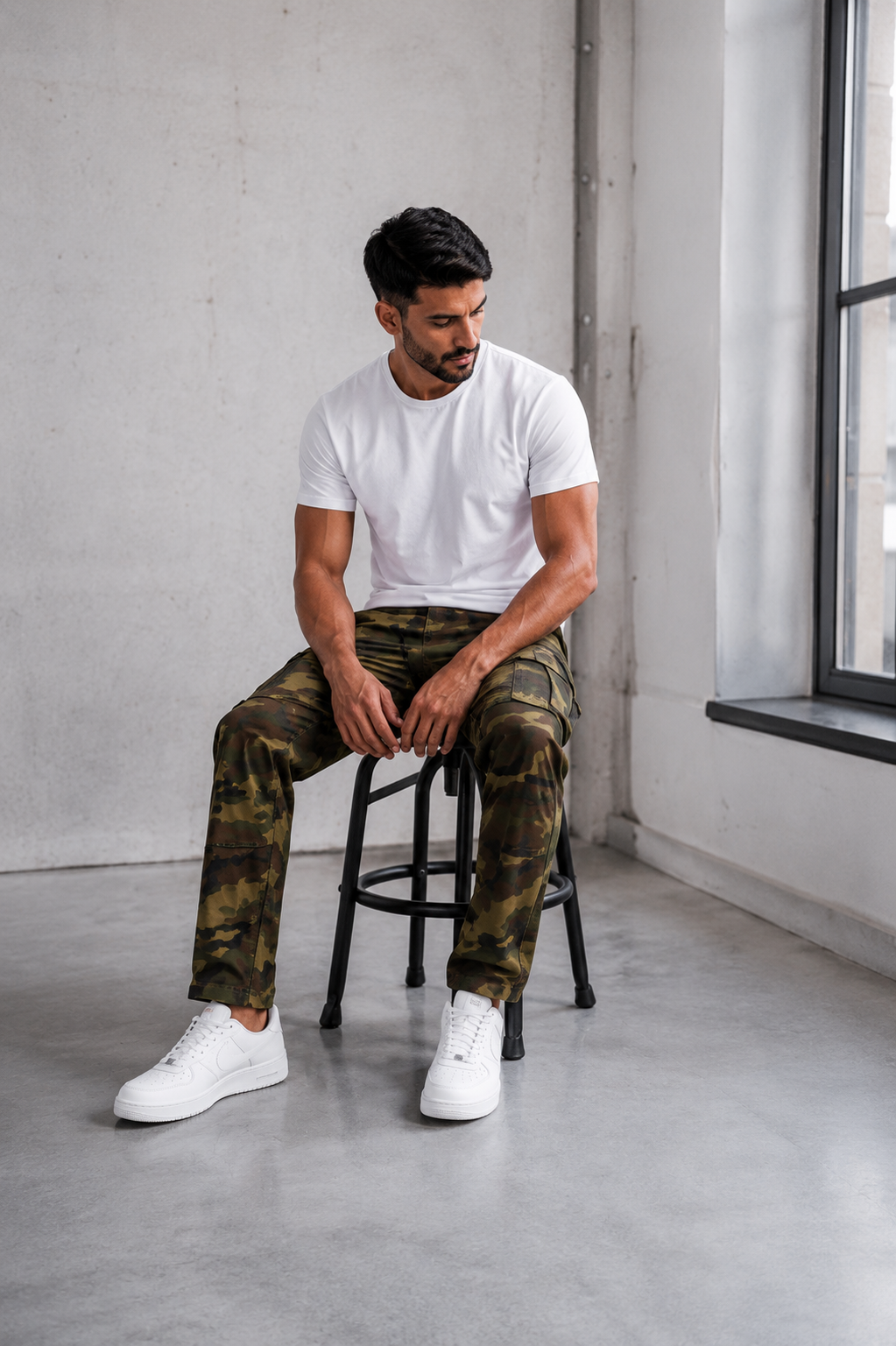 2Y DNM Camo Cargo Pants