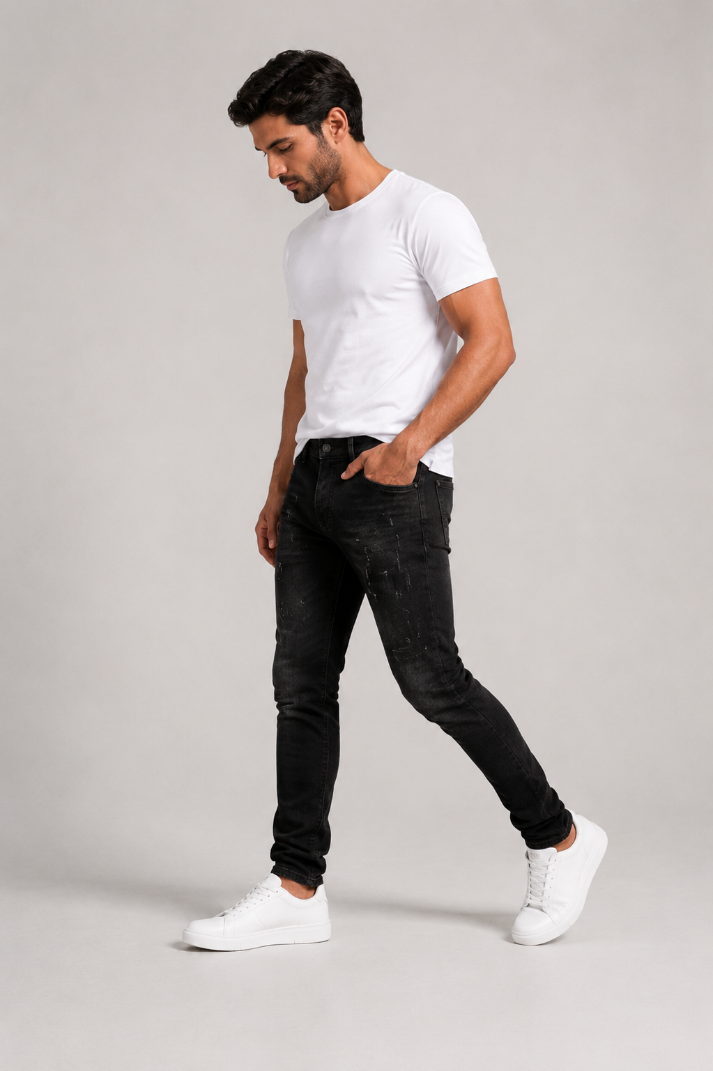 Integral denim Jeans Pants.(FFFF)
