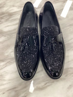Marco Divaio Men’s Black Shiny Patterened.(FFF)