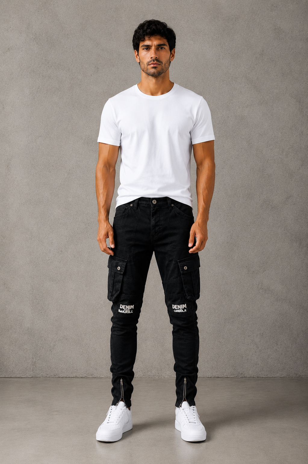 DNM Skinny Fit Jeans pants.(FFFF)