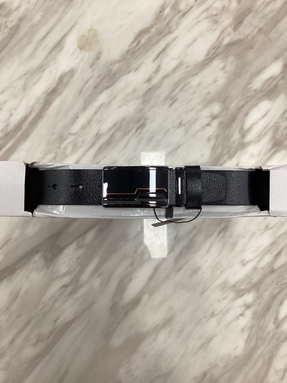 Men’s Classic Leather Belt – Hole Buckle