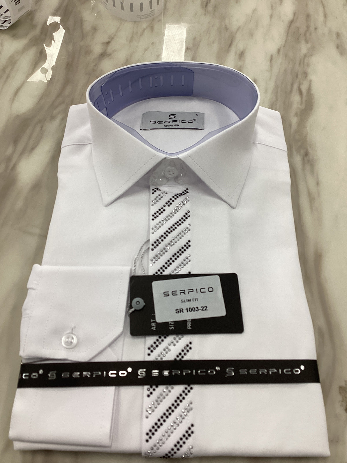 Serpico Men’s Rhinestone Dress Shirt