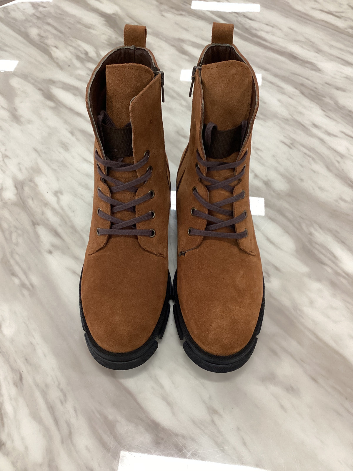 Luiz Paulo Men’s Suede Lace-Up Ankle Boots