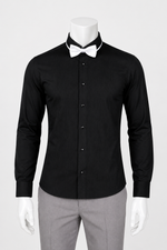 TRELINI Men’s Stripped Dress Shirt.(FFF)