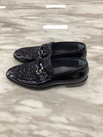 Marco Divaio Men’s Patent Leather Glitter Loafers.(FFF)