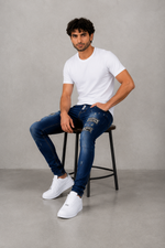 DNM Skinny Fit Jeans Pants.(FFFF)