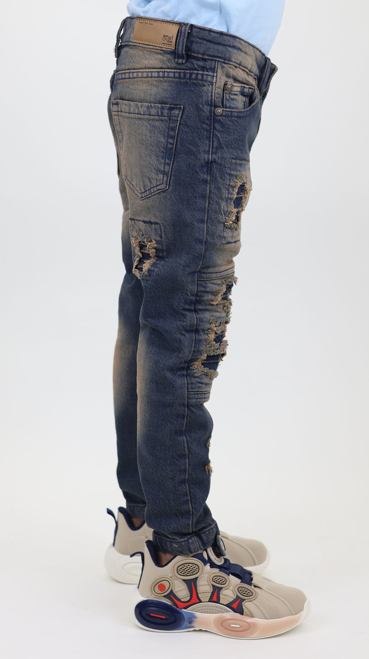 Kids Distressed Denim Jeans