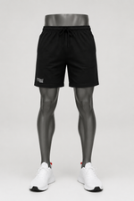 Men’s Denim Drawstring Shorts.(FFFF)