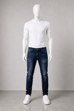 Men’s Fashion Denim Jeans – Indigo Blue.(FFFF)