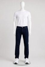 Men’s Dark Indigo Stretch Denim Jeans.(FFFF)